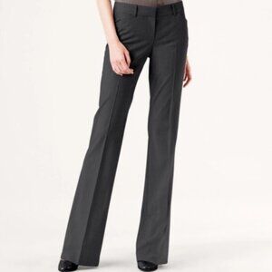 Express Editor Charcoal Pinstripe Women's Pants